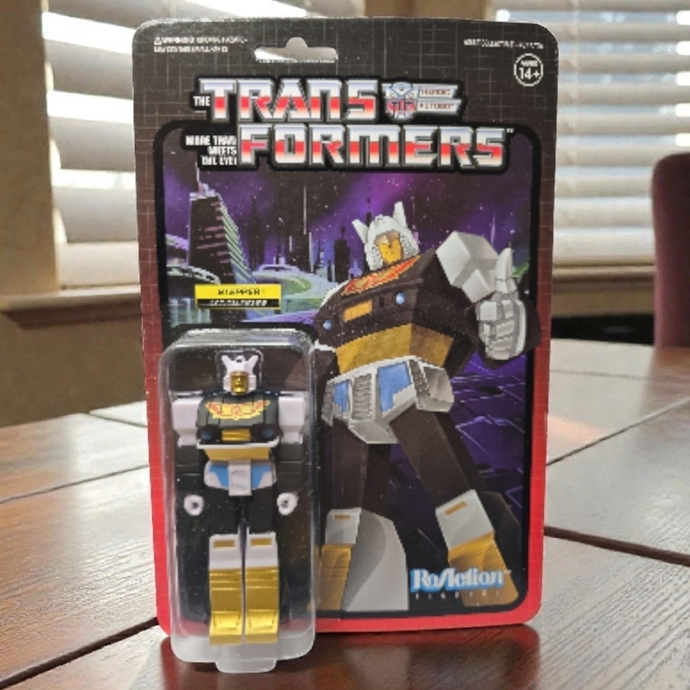 Hasbro Transformers Action Figure - Black, White, Gold